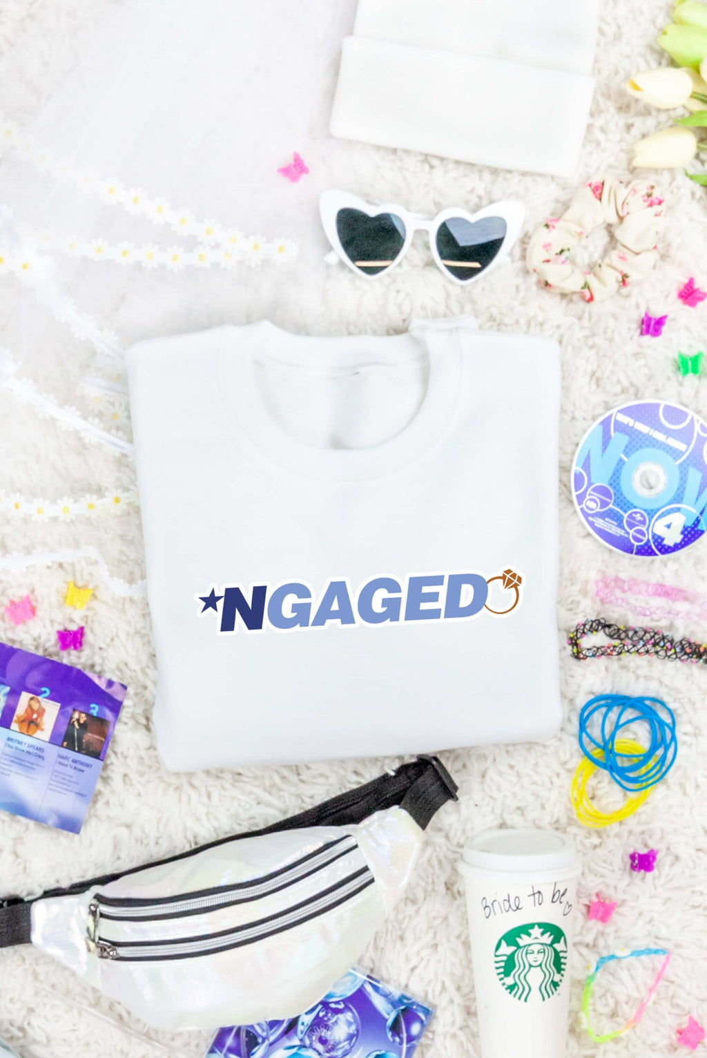 *NGAGED | ByeByeBye Sweatshirt - For Your Ultimate Boy Band Bachelorette Party! - Serene
