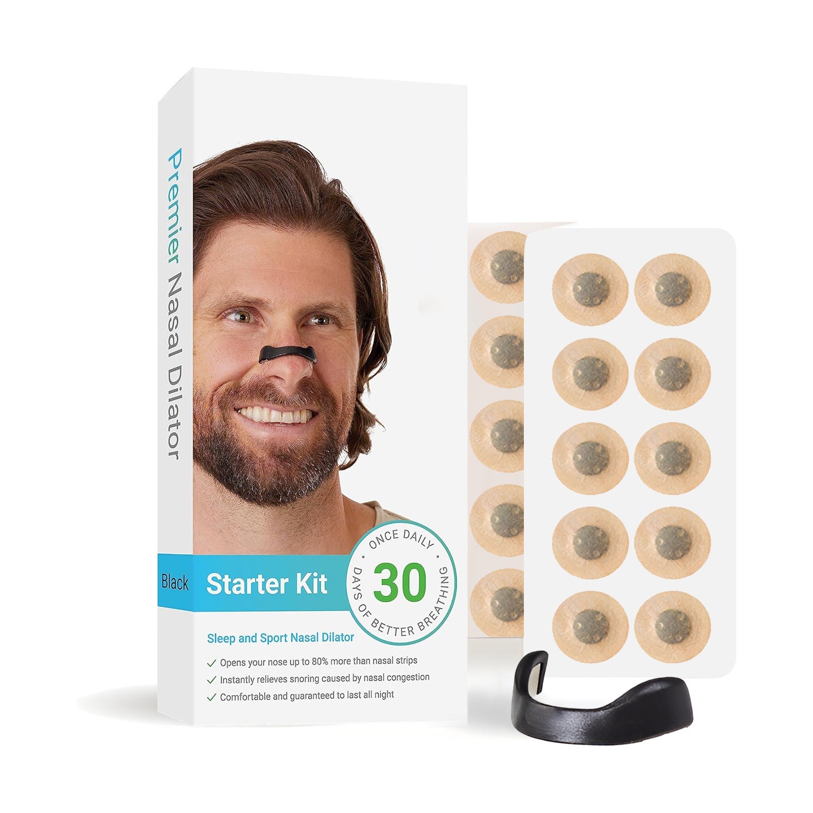 Magnetic Nasal Dilator Strips for Better Sleep - Serene