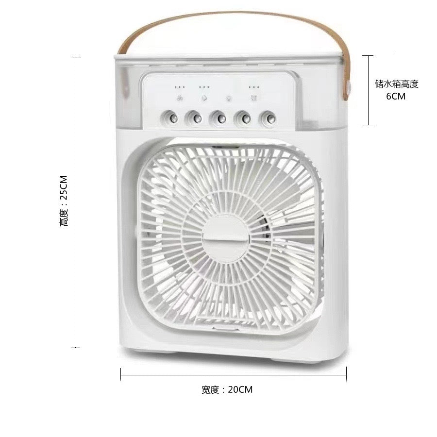 Portable 3-in-1 Air Cooler Fan – Mini AC for Room, Office & Car | Fast Cooling + Humidifier | Ships from USA 🇺🇸 | TikTok & Amazon Hot Seller! - Serene