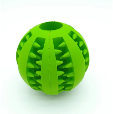 Interactive Rubber Slow Feeder Dog Ball - Serene