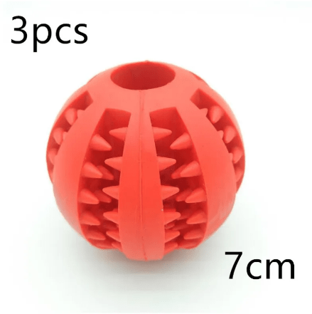 Interactive Rubber Slow Feeder Dog Ball - Serene
