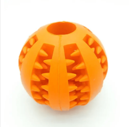 Interactive Rubber Slow Feeder Dog Ball - Serene