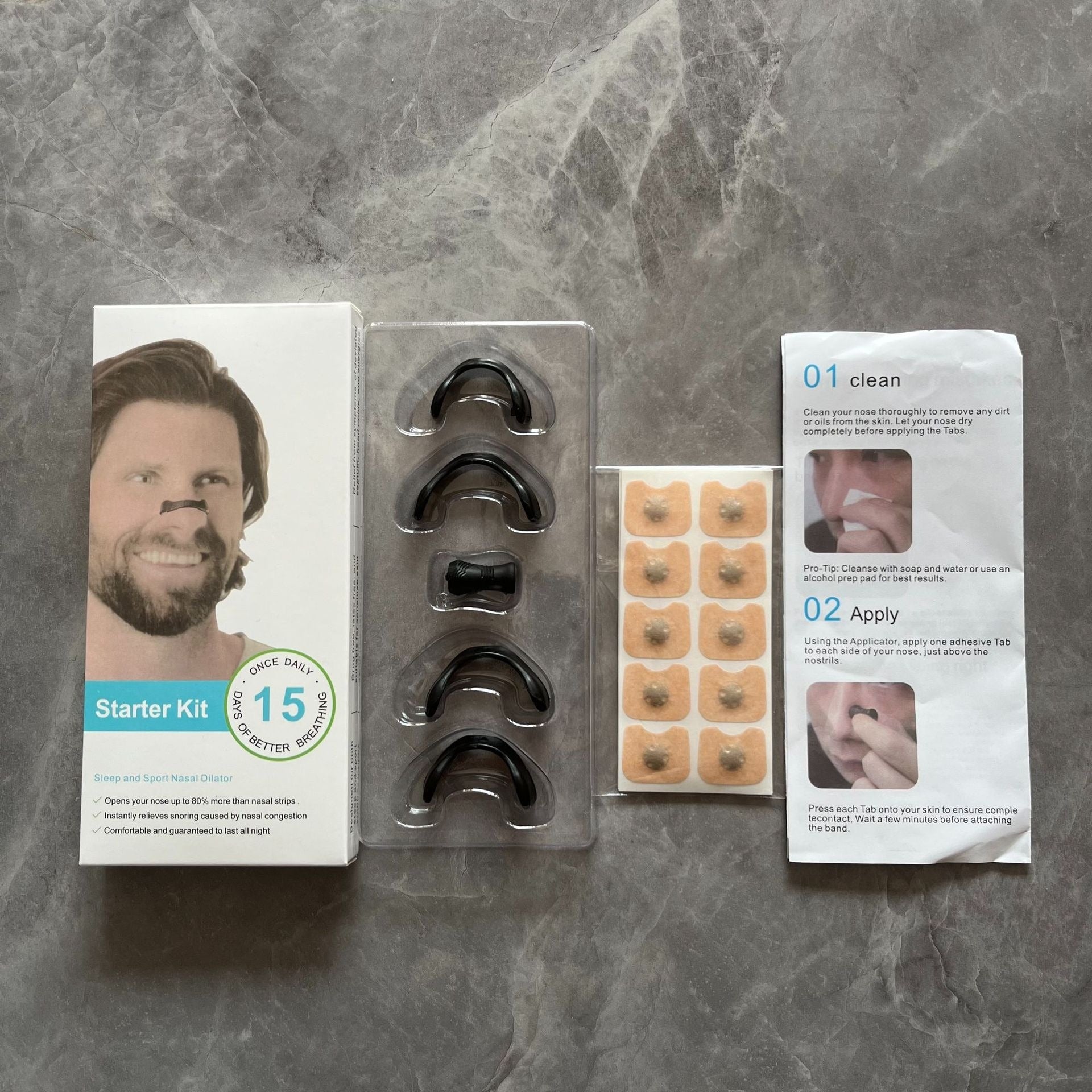 Magnetic Nasal Dilator Strips for Better Sleep - Serene