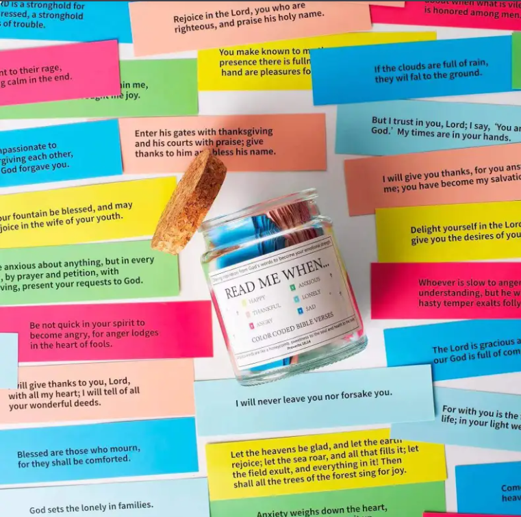 Bible Verses In A Jar - Serene