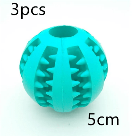 Interactive Rubber Slow Feeder Dog Ball - Serene