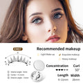 Magnetic False Eyelashes Set with Applicator - Serene