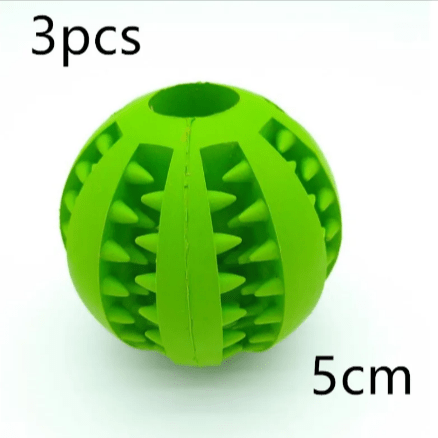 Interactive Rubber Slow Feeder Dog Ball - Serene