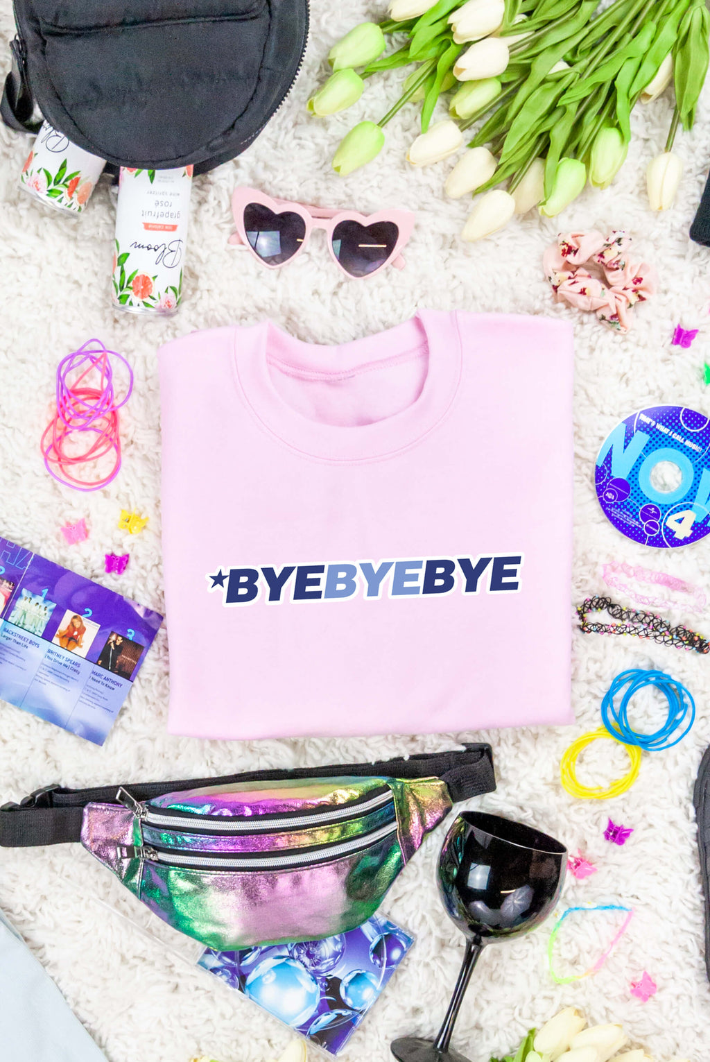 *NGAGED | ByeByeBye Sweatshirt - For Your Ultimate Boy Band Bachelorette Party! - Serene