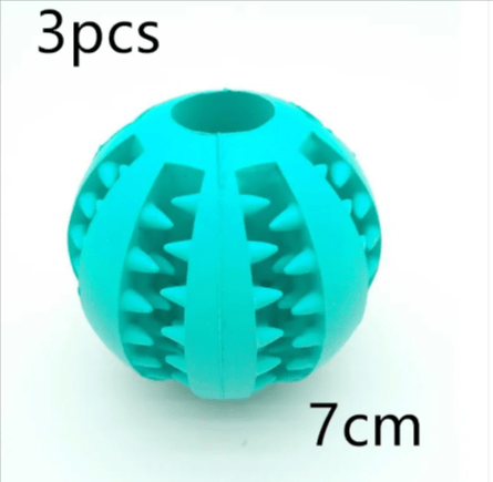 Interactive Rubber Slow Feeder Dog Ball - Serene