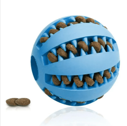 Interactive Rubber Slow Feeder Dog Ball - Serene