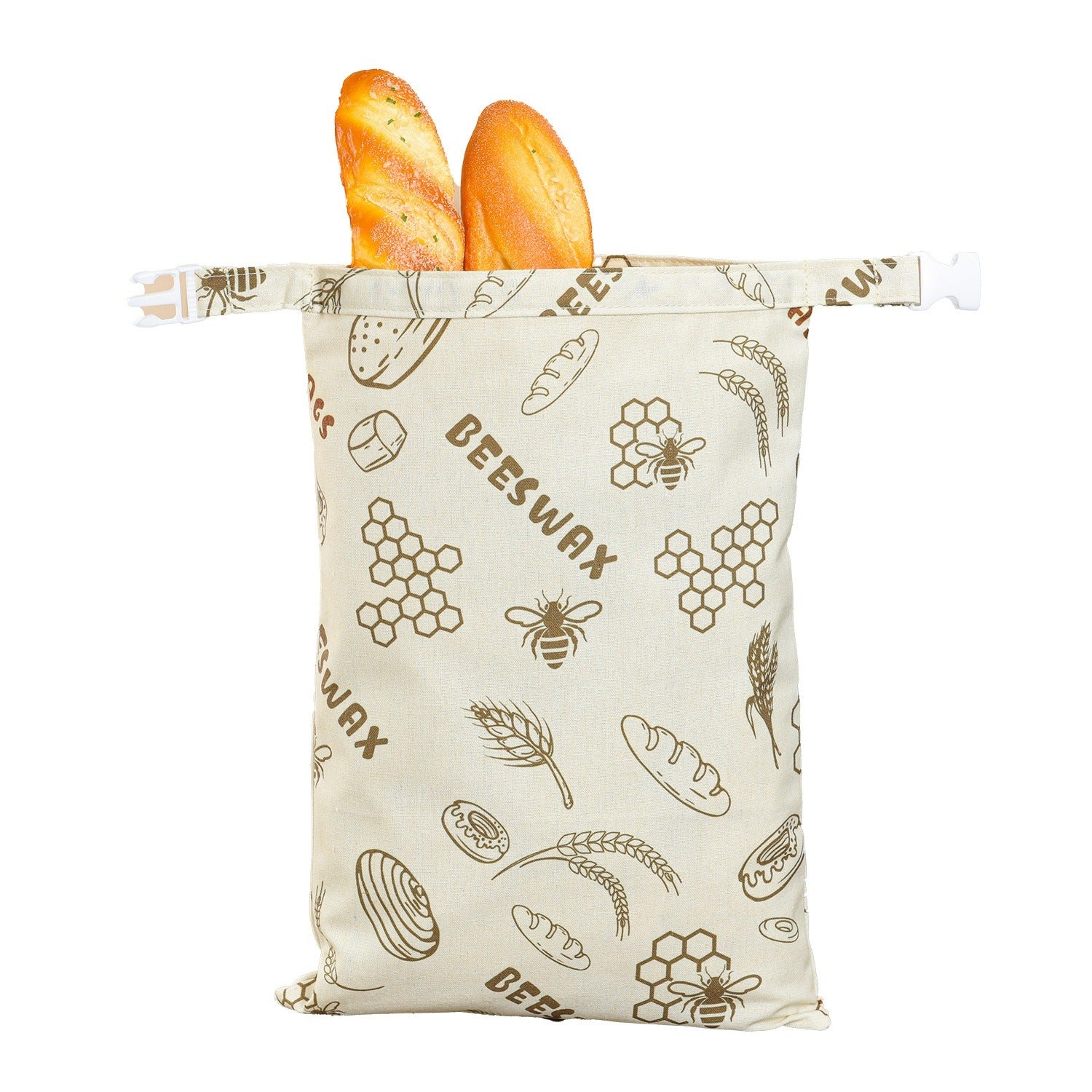 Cotton Linen Bread Bag - Serene