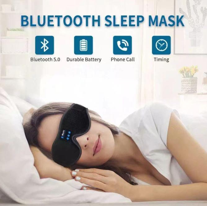 3D Eye Mask Bluetooth 50 Unlimited Music Stereo - Serene