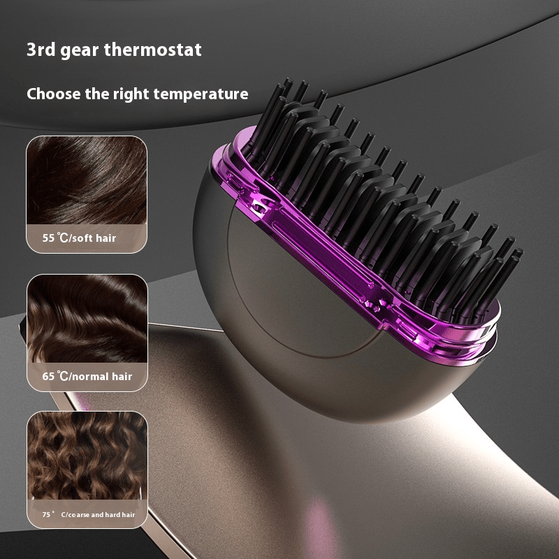 Portable Ceramic Hair Straightener - Serene