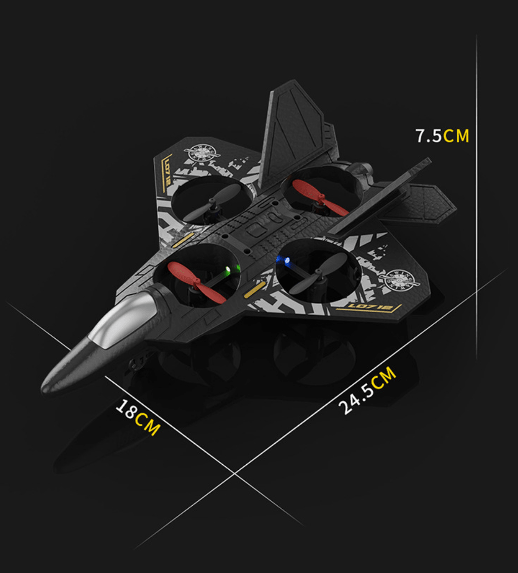 Lightweight Foam RC Fighter Jet for Kids - Serene