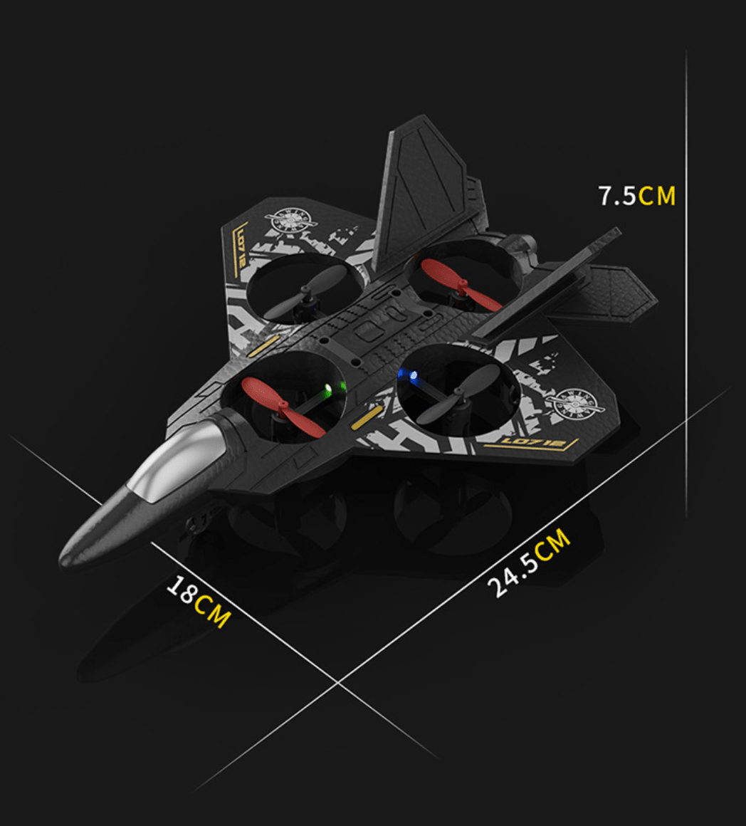 Lightweight Foam RC Fighter Jet for Kids - Serene
