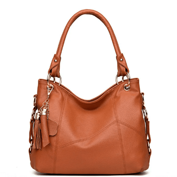 Soft Leather Crossbody Shoulder Bag - Serene
