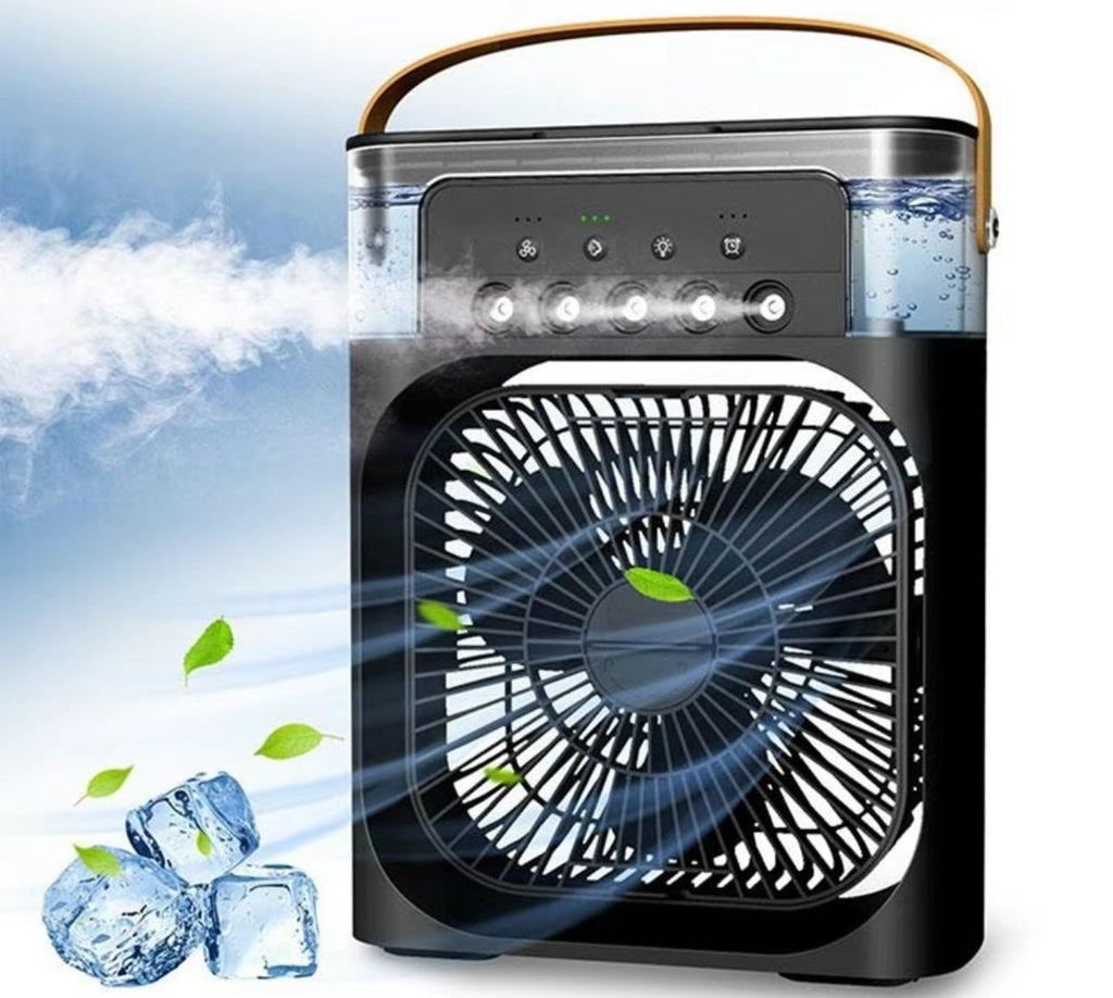 Portable 3-in-1 Air Cooler Fan – Mini AC for Room, Office & Car | Fast Cooling + Humidifier | Ships from USA 🇺🇸 | TikTok & Amazon Hot Seller! - Serene