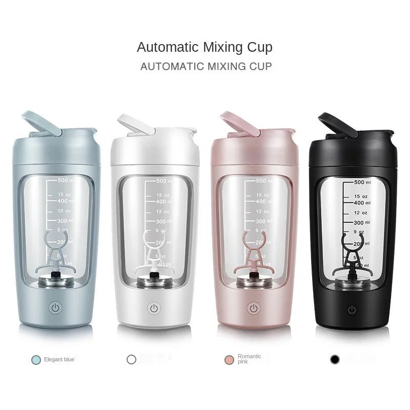 Electric Portable Whey Protein Shaker Bottle - Serene