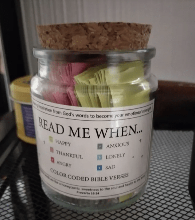 Bible Verses In A Jar - Serene