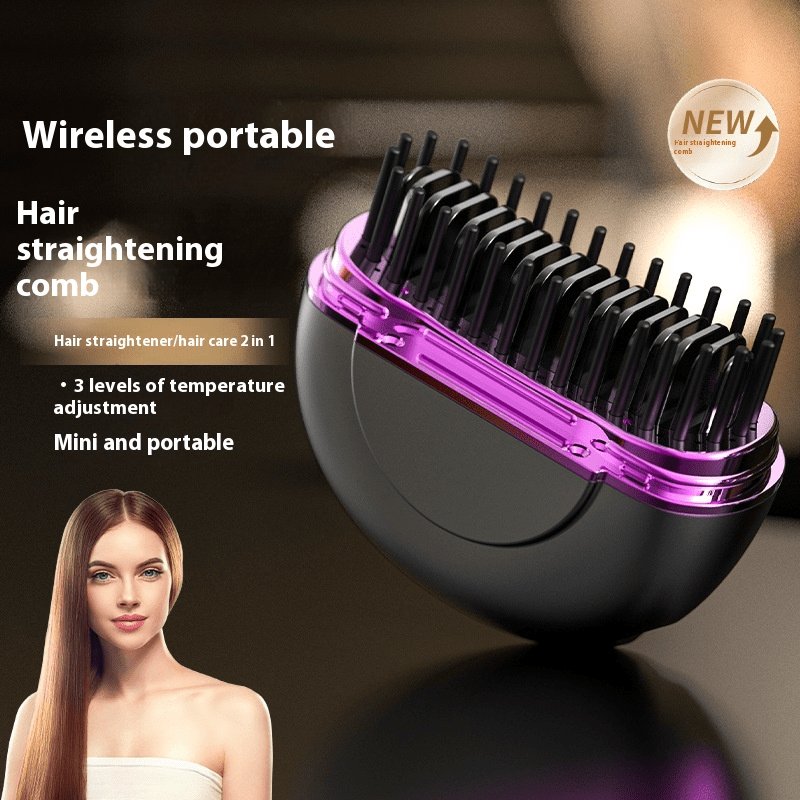 Portable Ceramic Hair Straightener - Serene