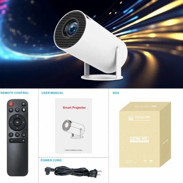 HY300 Pro Projector Home Theater - Serene