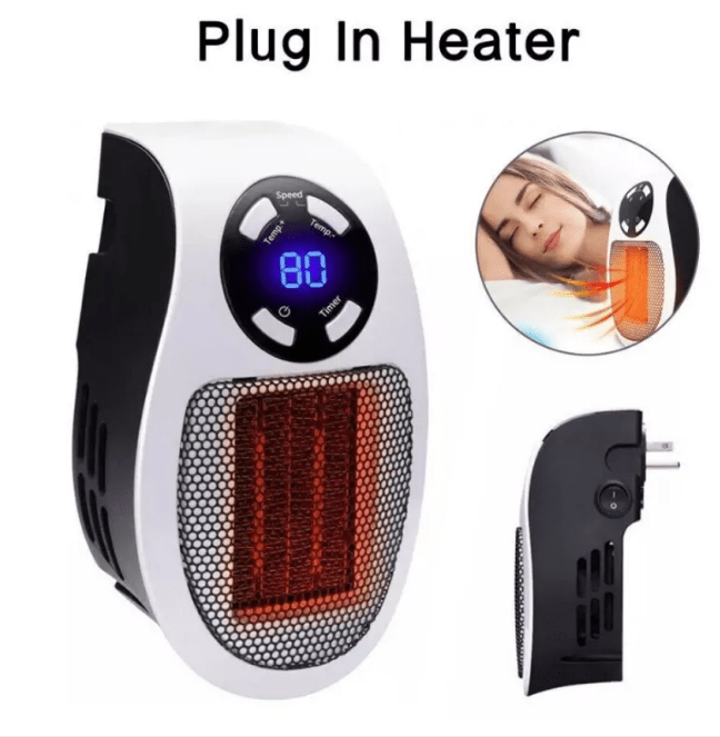 VersaHeat Portable Wall-Mounted Space Heater - Serene