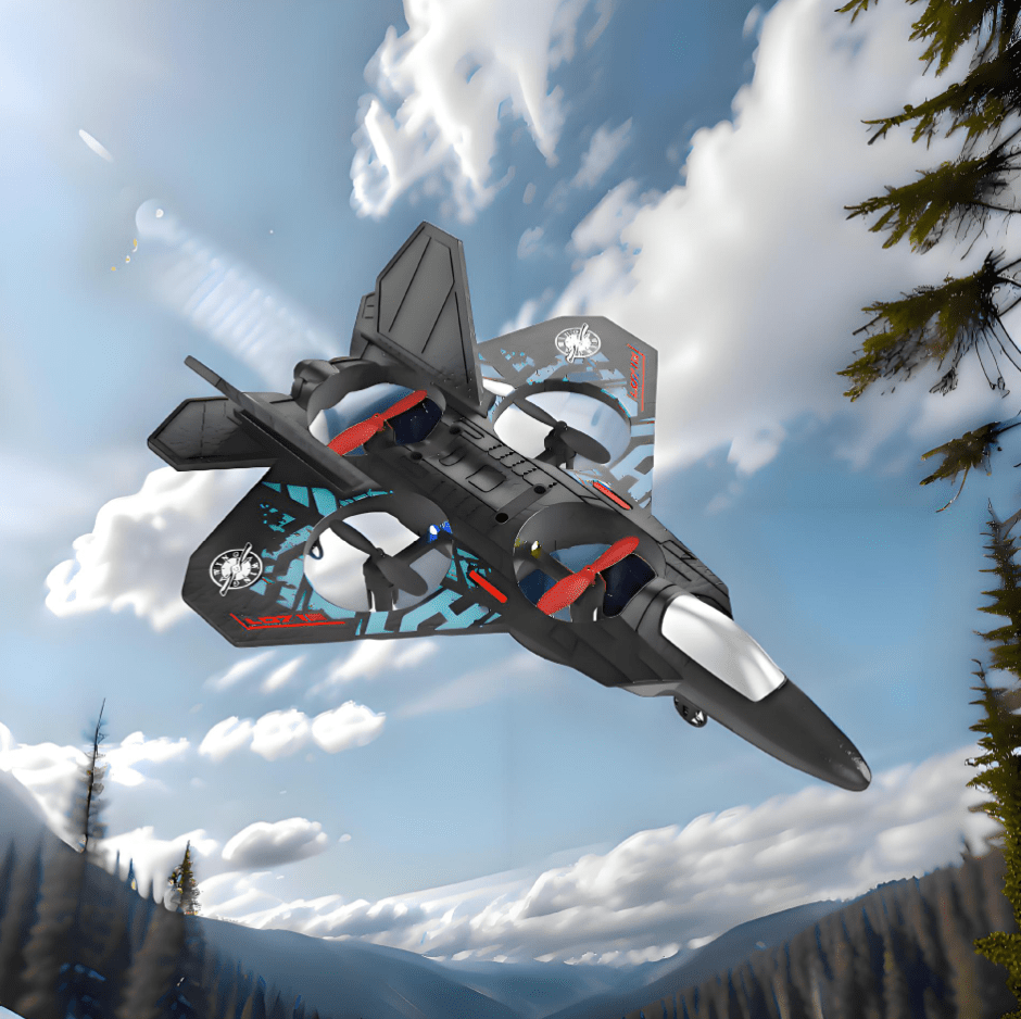 Lightweight Foam RC Fighter Jet for Kids - Serene