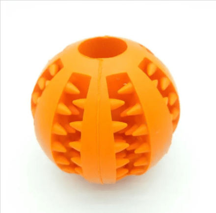 Interactive Rubber Slow Feeder Dog Ball - Serene