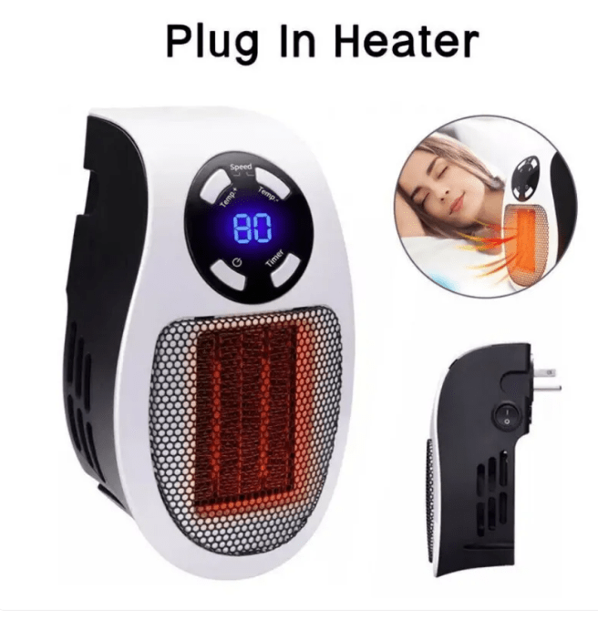VersaHeat Portable Wall-Mounted Space Heater - Serene