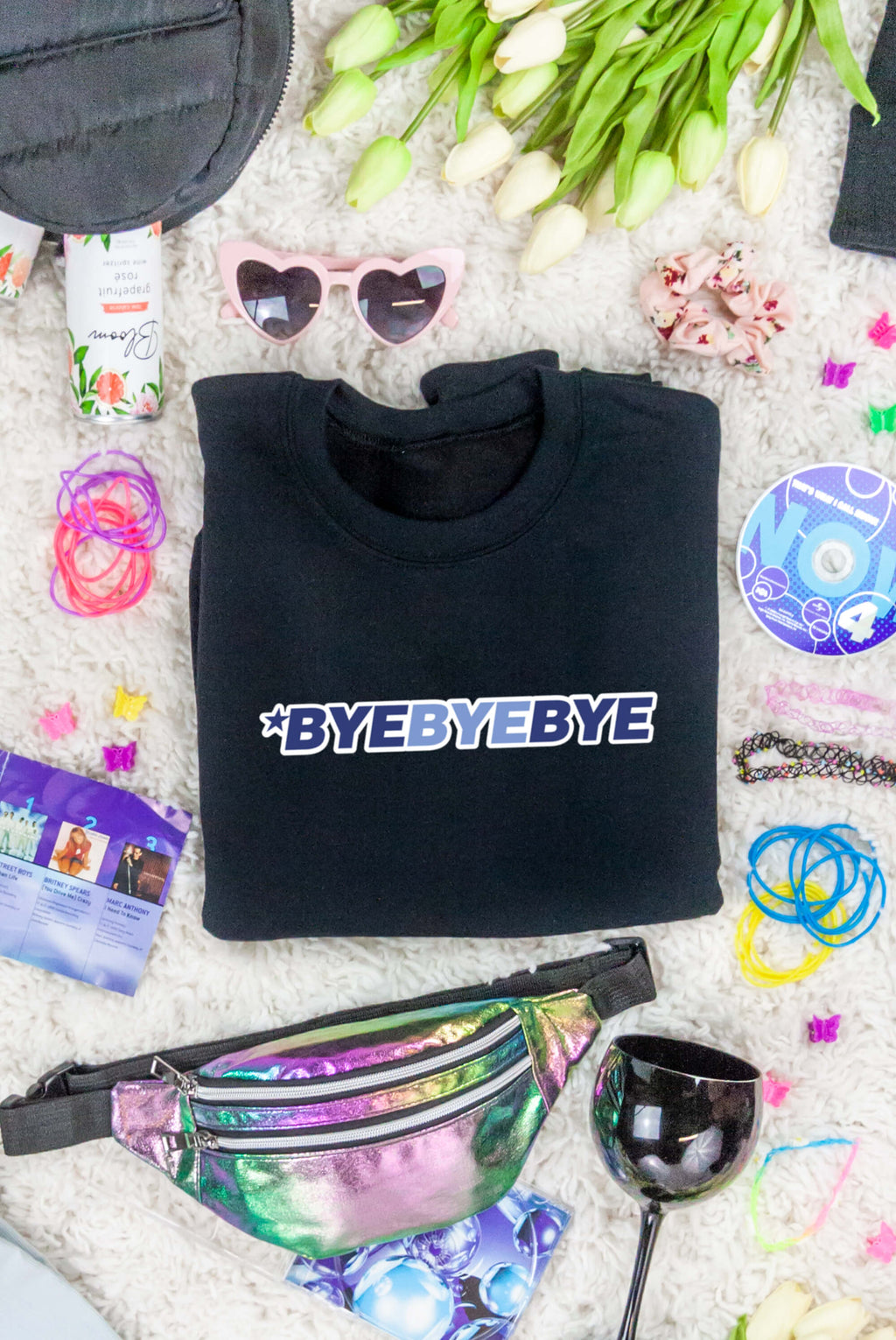 *NGAGED | ByeByeBye Sweatshirt - For Your Ultimate Boy Band Bachelorette Party! - Serene