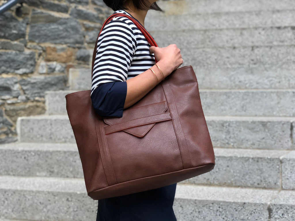 Borough Vegan Tote (3 Colors) - Serene