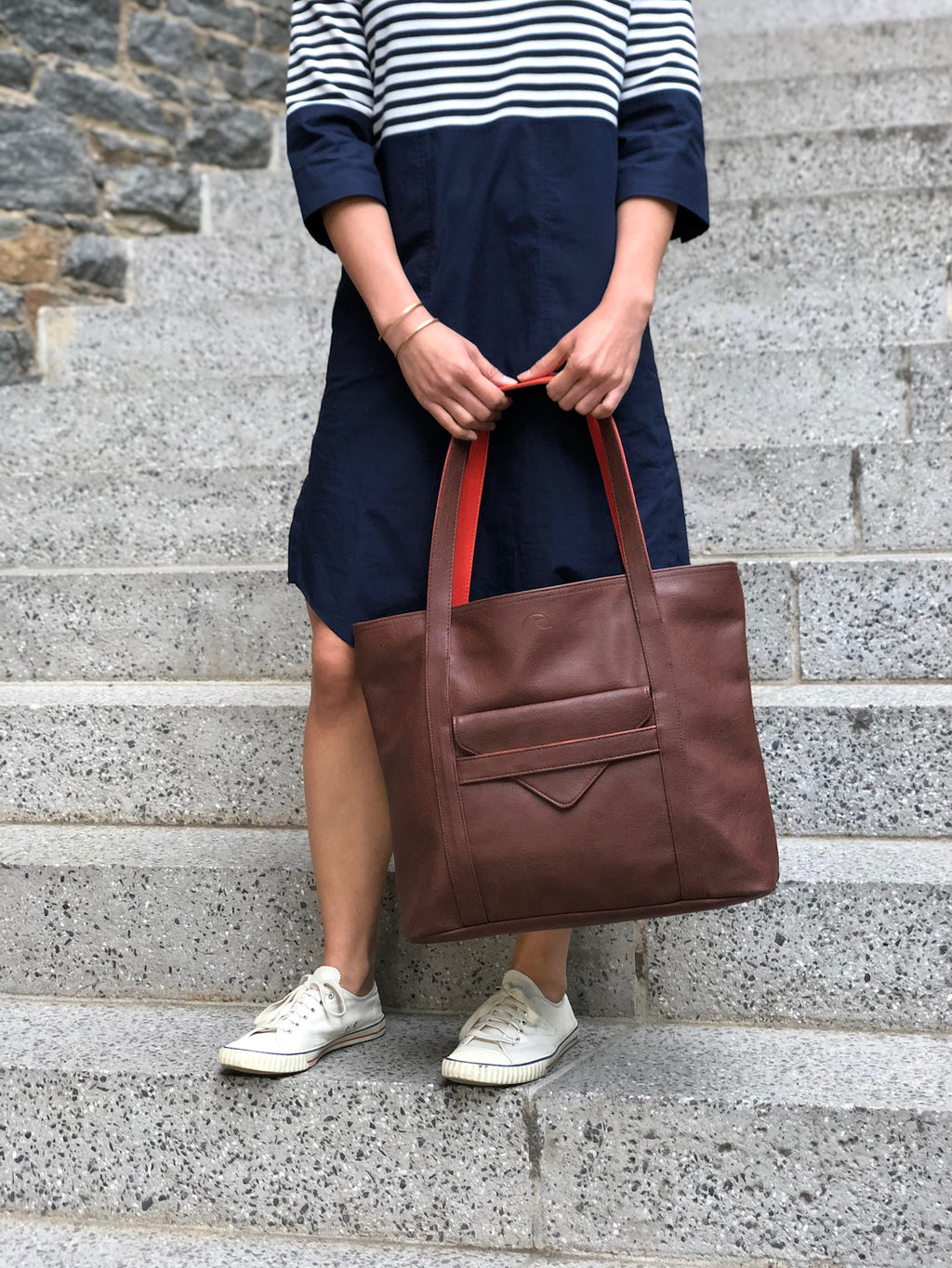 Borough Vegan Tote (3 Colors) - Serene