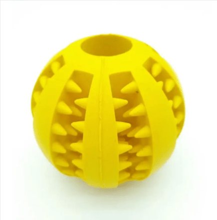 Interactive Rubber Slow Feeder Dog Ball - Serene