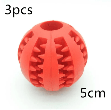 Interactive Rubber Slow Feeder Dog Ball - Serene