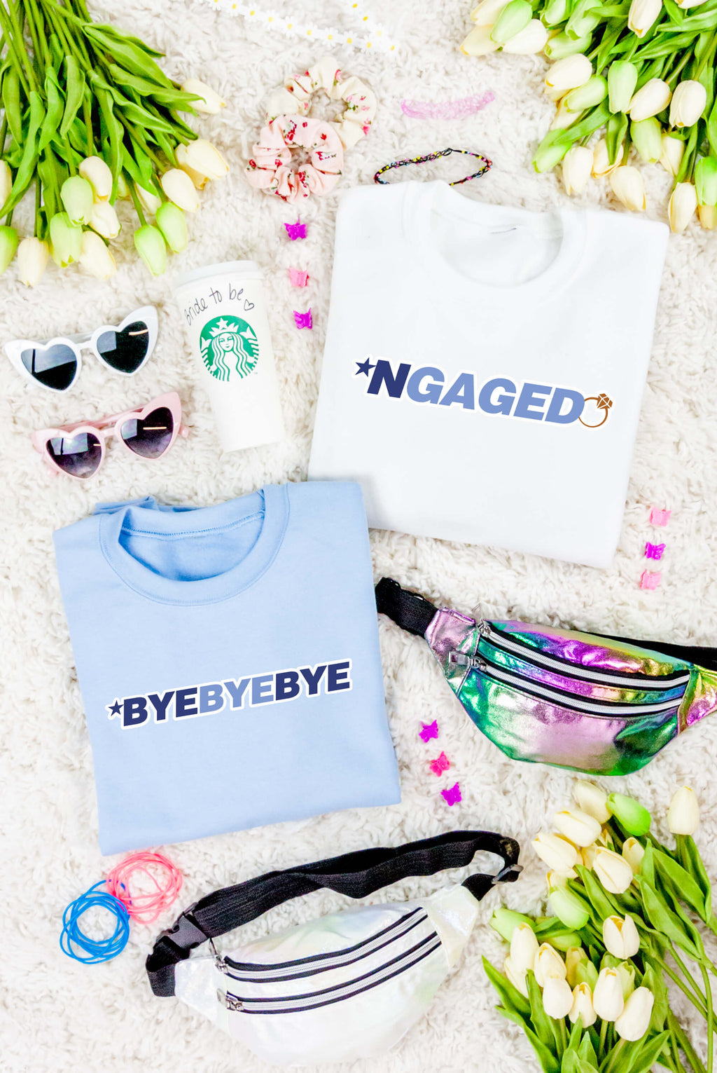 *NGAGED | ByeByeBye Sweatshirt - For Your Ultimate Boy Band Bachelorette Party! - Serene